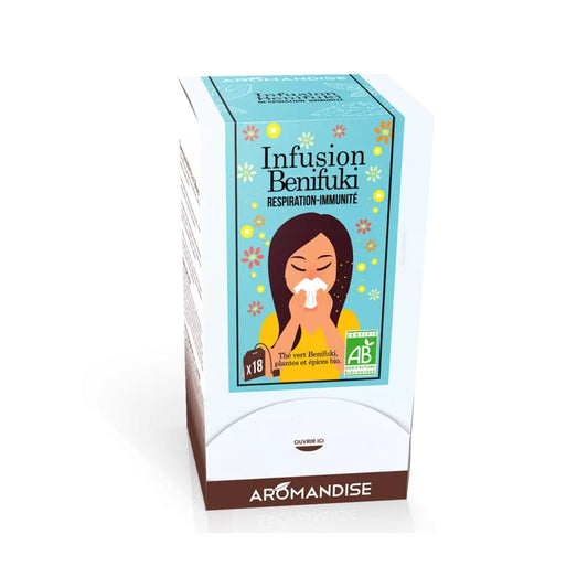 Infusion Benifuki Respiration Immunité Bio - La Thé Box