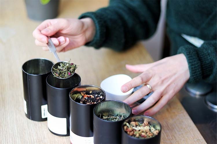 Kodama différents thés