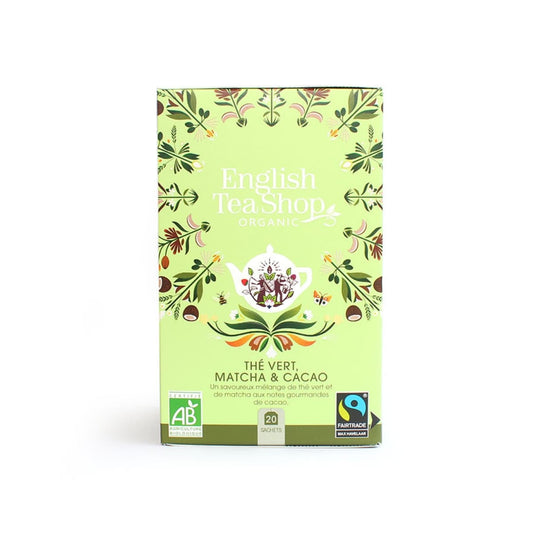 Thé Vert, Matcha & Cacao Bio - La Thé Box