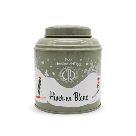Thé Hiver en Blanc Boîte 50g de Christine Dattner vrac