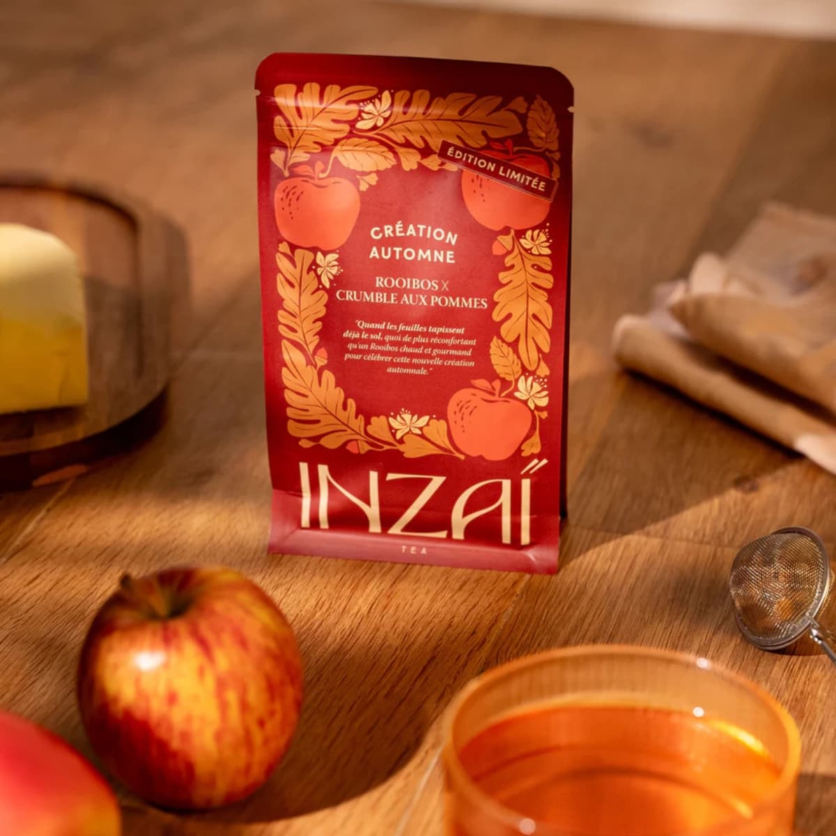 Création Automne Rooibos X Crumble Aux Pommes de Inzaï Tea