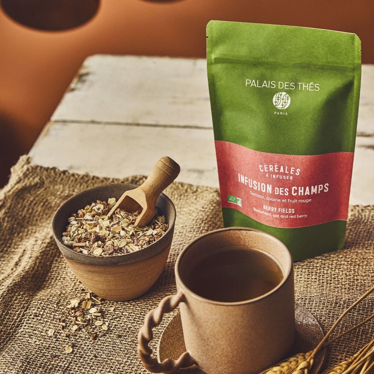Infusion des Champs Bio de Palais des Thés