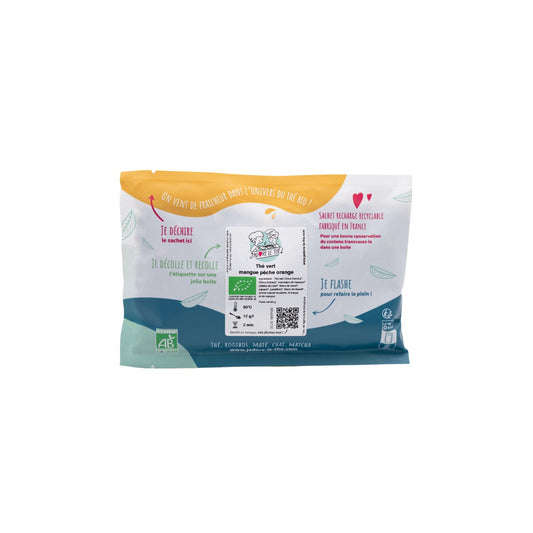 Thé vert Mangue, Pêche & Orange - La Thé Box