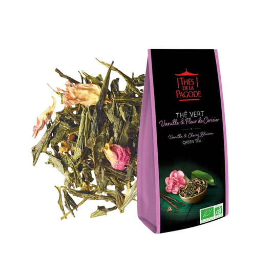 Thé vert Vanille & Fleur de Cerisier - La Thé Box