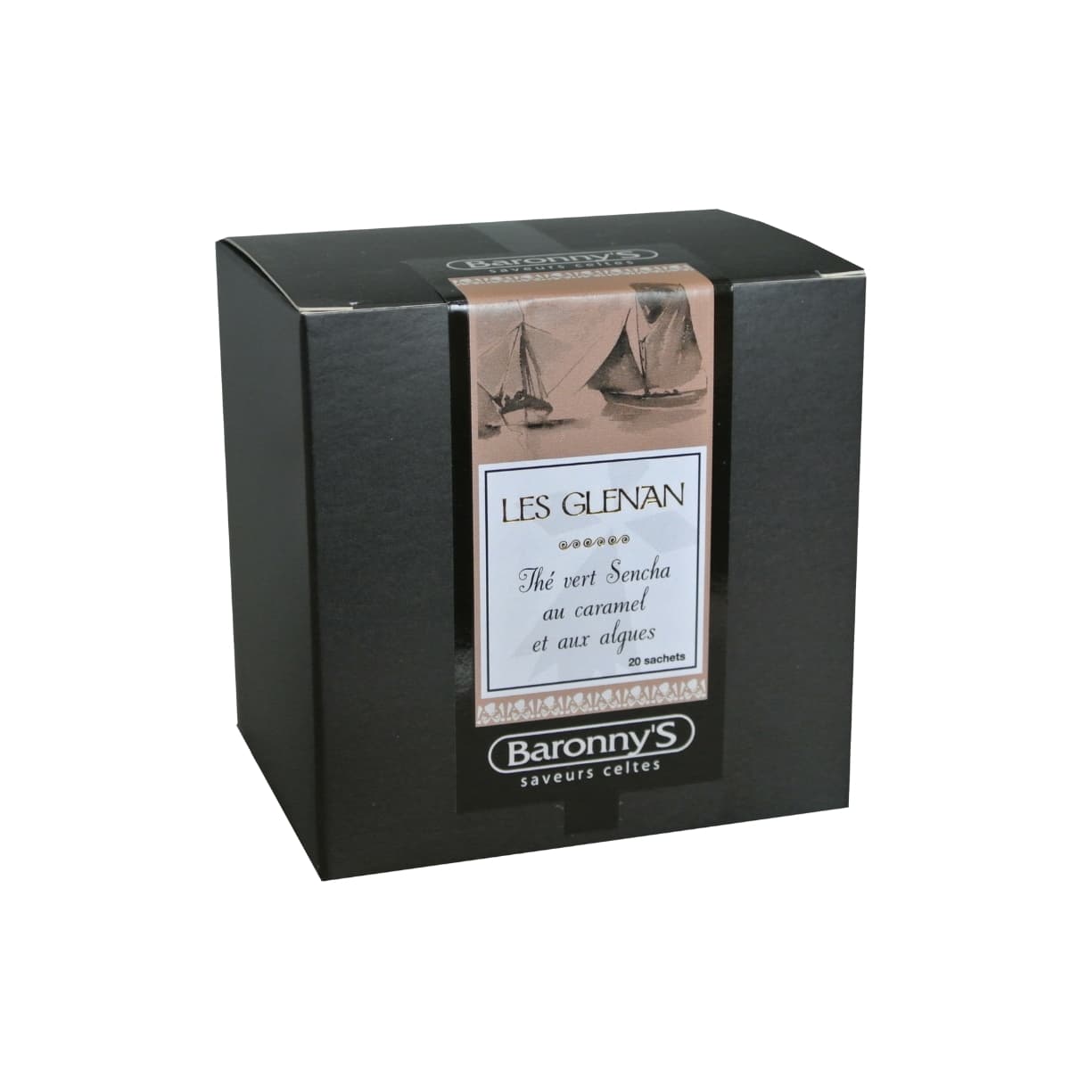 Boîte de 20 infusettes Glénan de Baronny's.