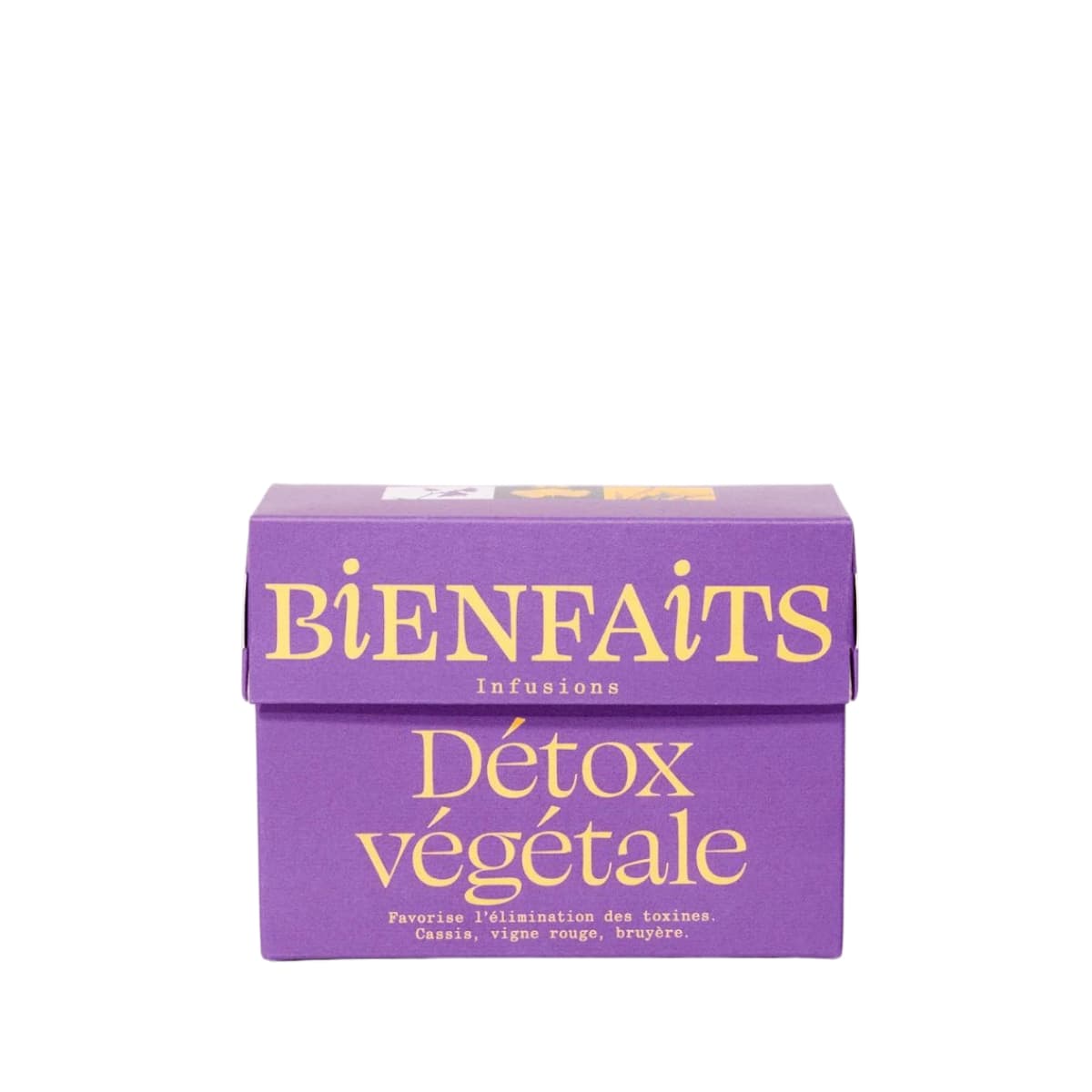 Bienfaits infusion Détox Végétales - Boîte des infusettes