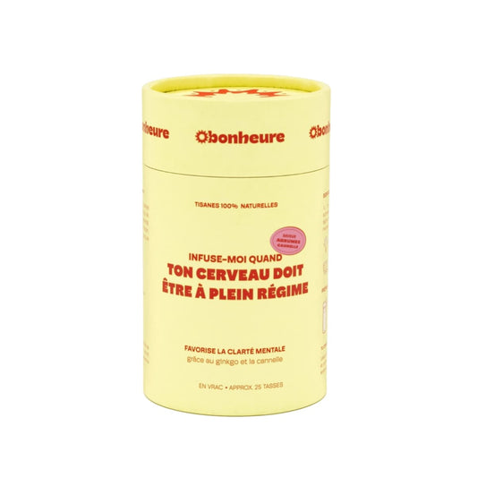 Boîte 120g Tisane Mémoire de Bonheure.