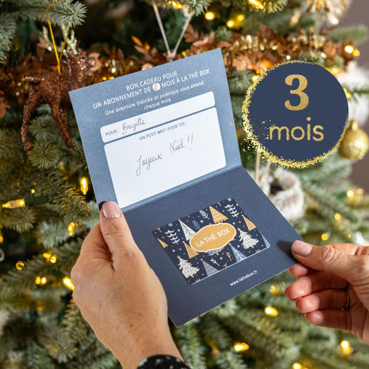 Carte cadeau 3 mois d'aventure