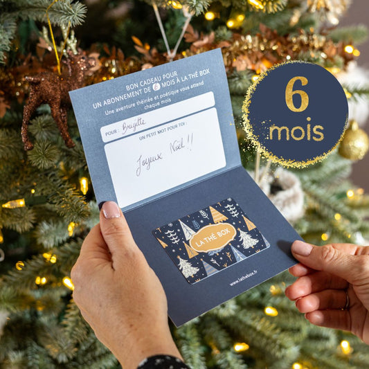 Carte cadeau 6 mois d'aventure