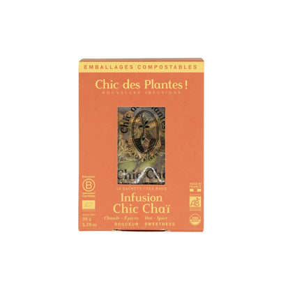 Infusion Bio Chic Chaï des Chic des Plantes ! 12 infusettes