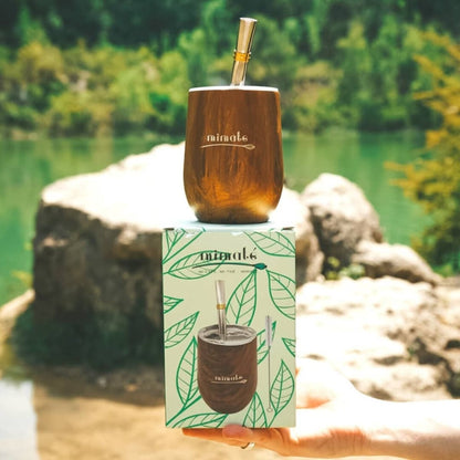 Coffret Bombilla, Brosse et Calebasse Mimaté - La Thé Box