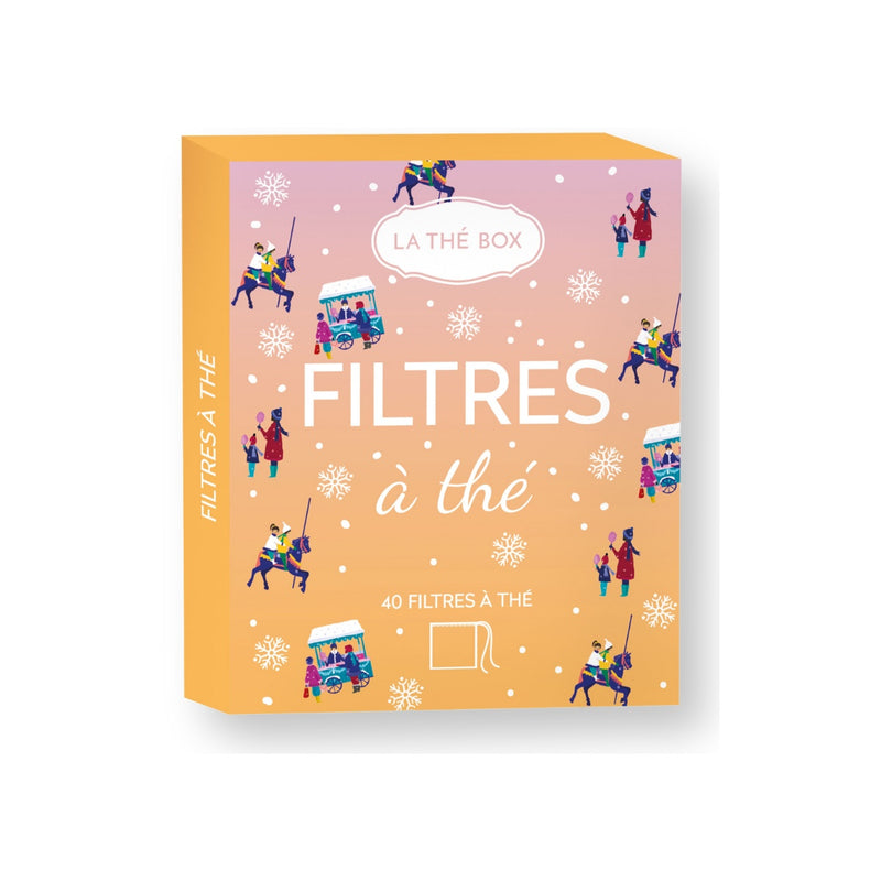 40 Filtres à Thé Biodégradables - La Thé Box