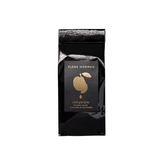 Infusion Pommes Poires Caramel & Calvados "Pays d'Auge", Flore Norman, Vrac 100g