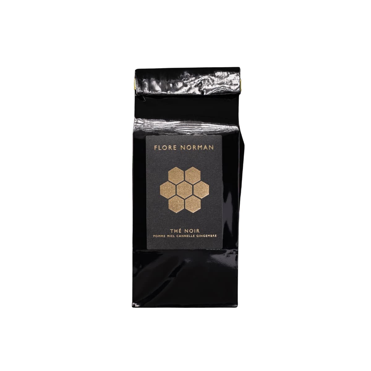 Thé Noir Pommes Miel Cannelle Gingembre, Flore Norman, Vrac 100g