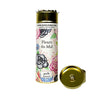 Boîte métallique 100g Fleur du Mal de la maison Gauclin. Thé vert, grenade, fleurs, agrumes.