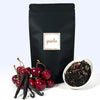 Sachet vrac 100g, Le Rouge et le Noir de la Maison Gauclin. Thé noir, cerise, vanille.
