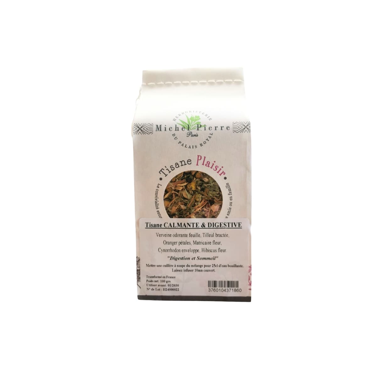 Tisane Calmante et Digestive - La Thé Box