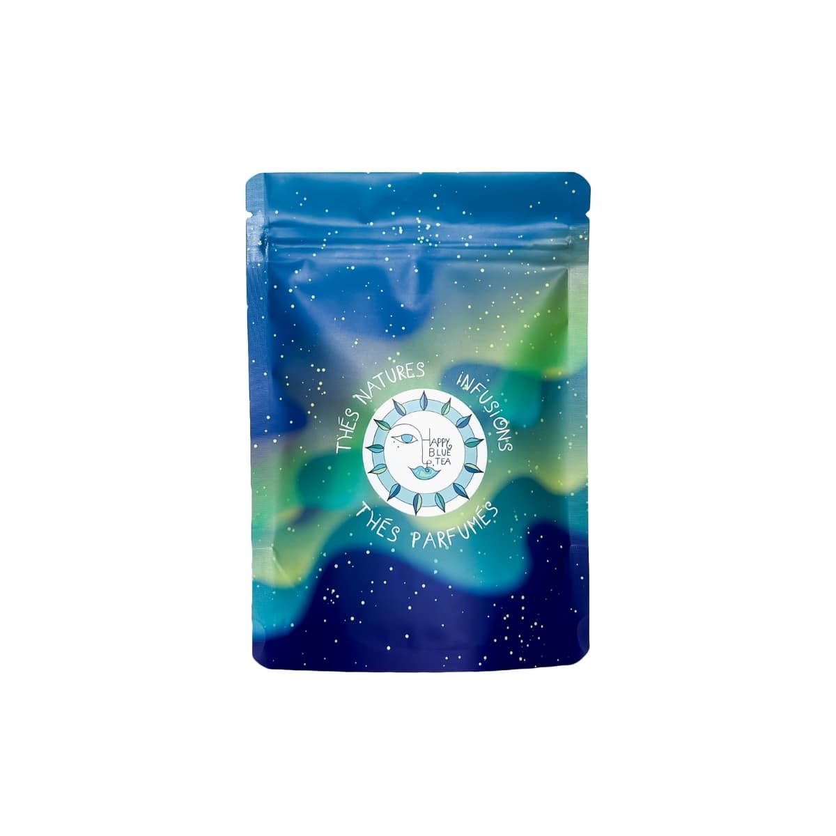 Éclats d'Hiver, thé vert de Noël de Happy Blue Tea