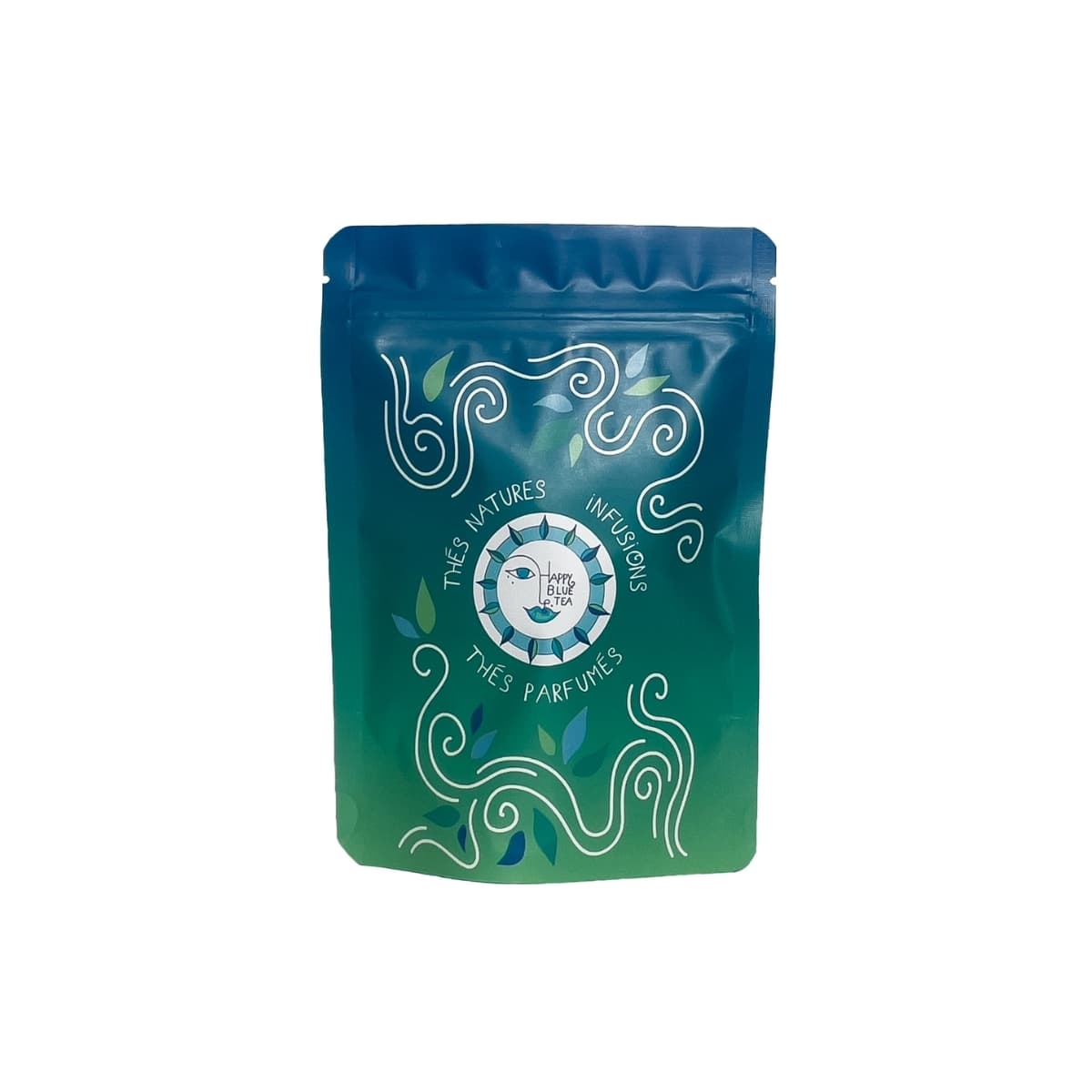 Packadging thé vrac Happy Blue Tea- Éclipse Gourmande