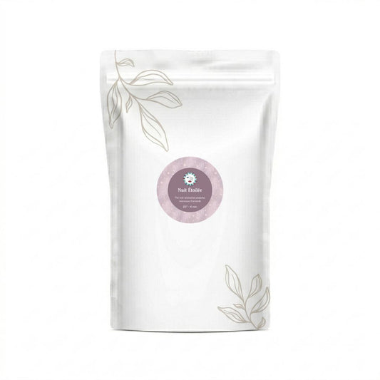 Nuit Étoilée de Happy Blue Tea vrac 100g.