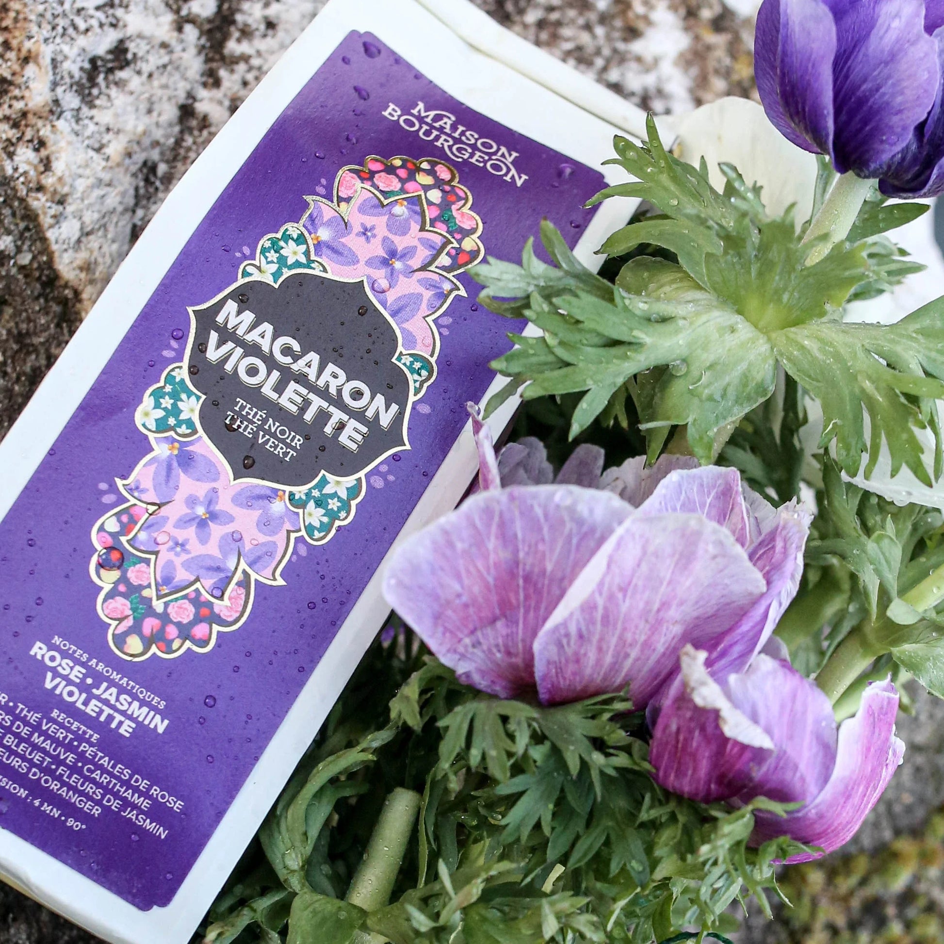 Macaron Violette - La Thé Box