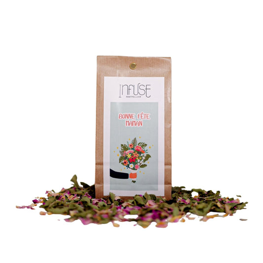 Tisane Bio Bonne Fête Maman de Infuse Montpellier vrac 50g