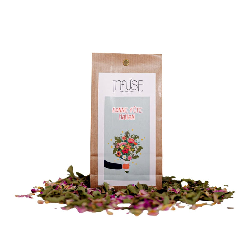 Tisane Bio Bonne Fête Maman de Infuse Montpellier vrac 50g