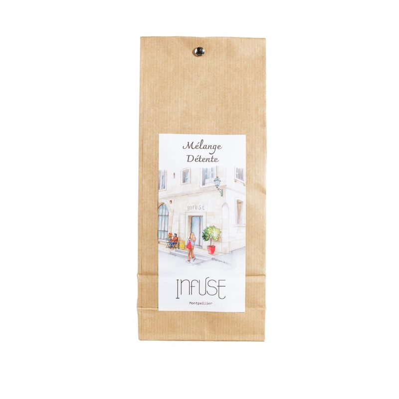 Tisane Bio Détente de Infuse Montpellier Vrac 100g