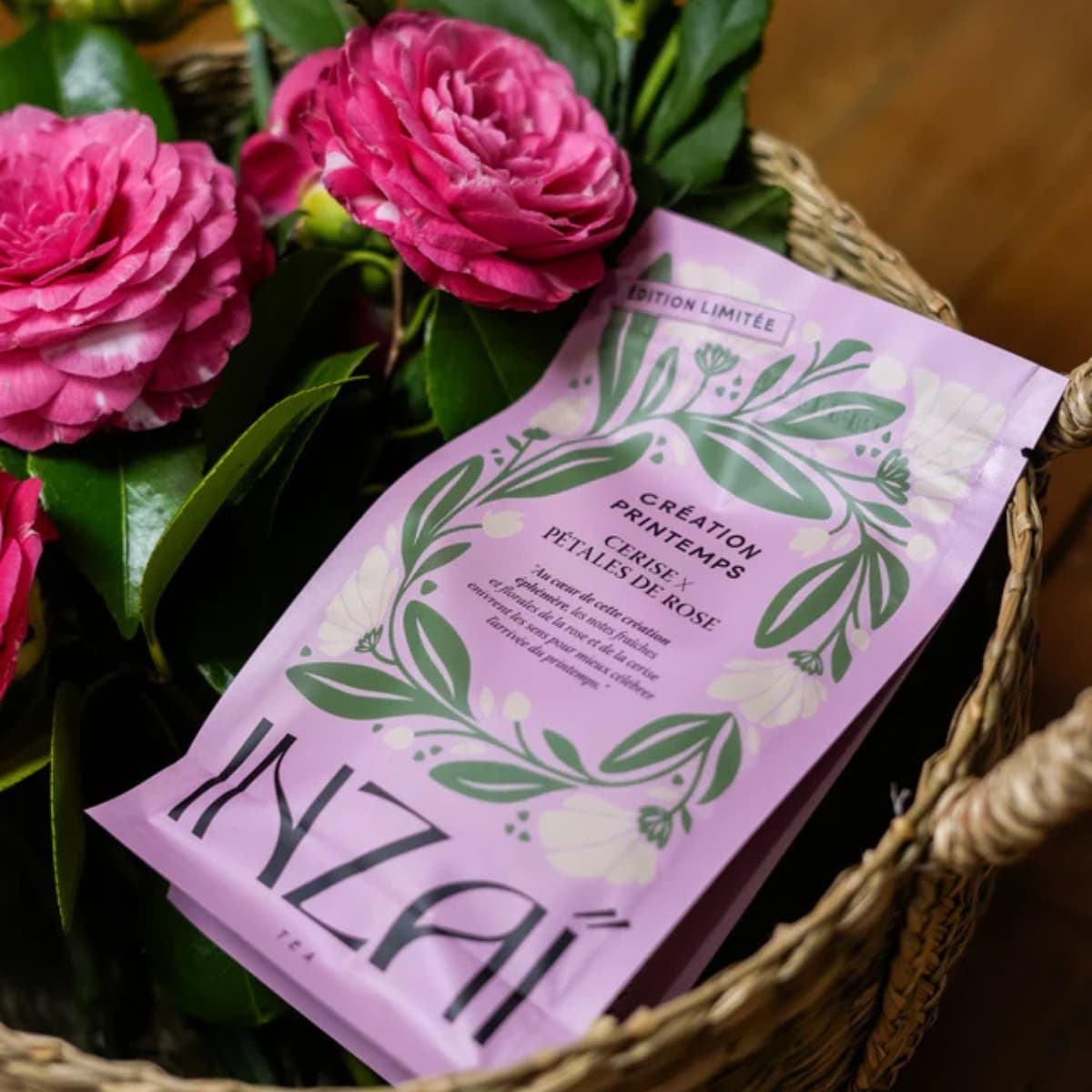 Création Printemps Cerise X Pétale de Rose - Inzaï Tea