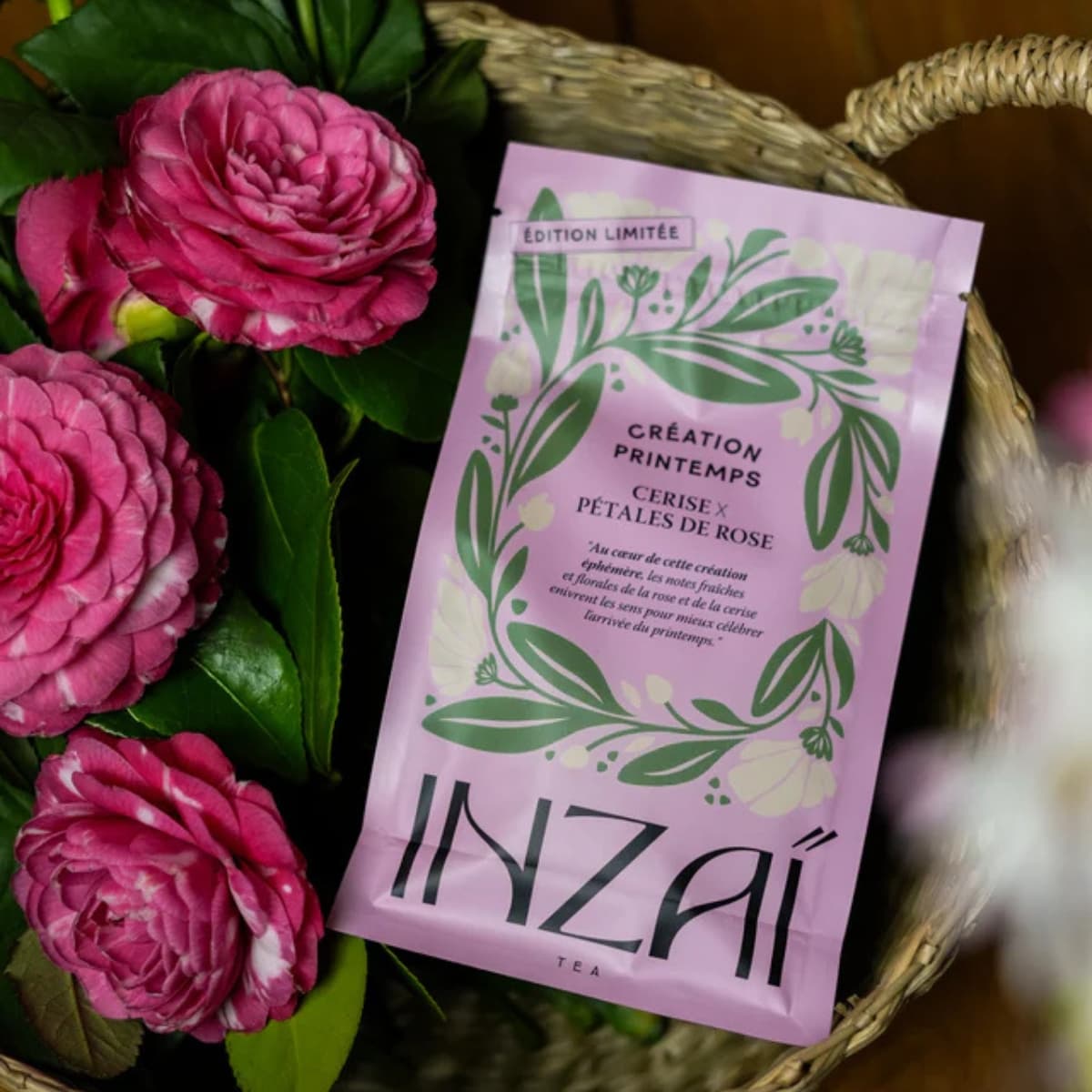 Création Printemps Cerise X Pétale de Rose - Inzaï Tea