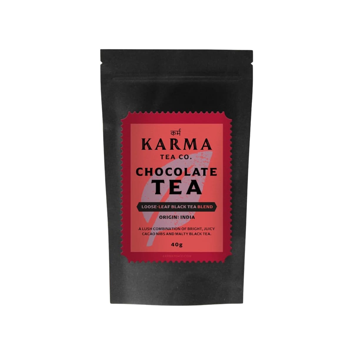 Thé au chocolat de Karma Tea Co.