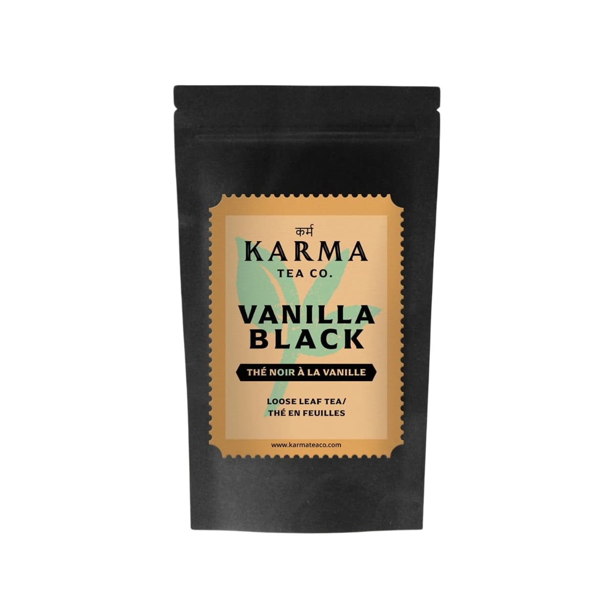 Thé noir à la vanille de Karma Tea Co.