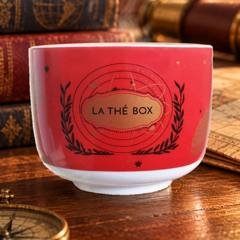 Jules Verne La Thé Box, mise en scène avec du thé