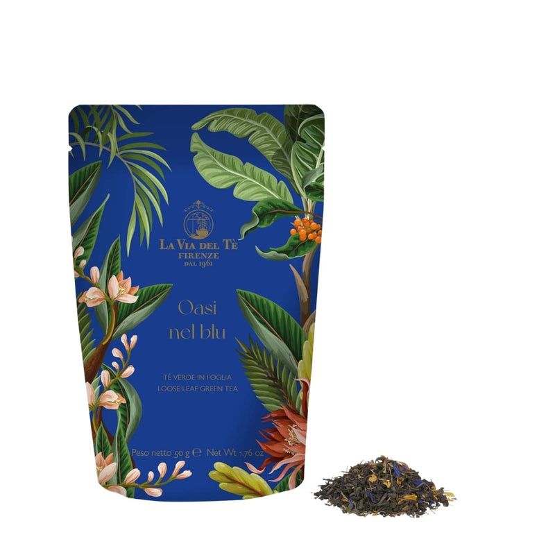 Oasi Nel Blu de La Via Del Tè sachet vrac 50g.