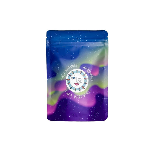 Packaging thé vrac La Danse des Papillons - Happy Blue Tea