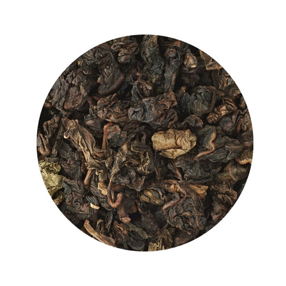 Special Oolong, thé oolong de La Via Del Tè, détail des feuilles