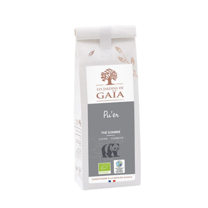 Sachet 100g Pu'Er de Les Jardins de Gaïa.