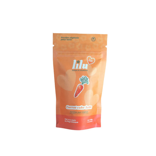 Sachet 50 gremme Carrot Cake Latte de Lilu