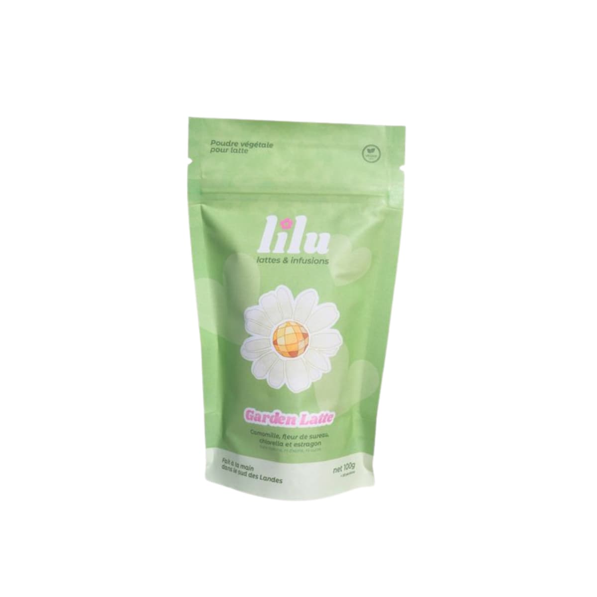 Sachet 100 grammes Garden Latte de Lilu