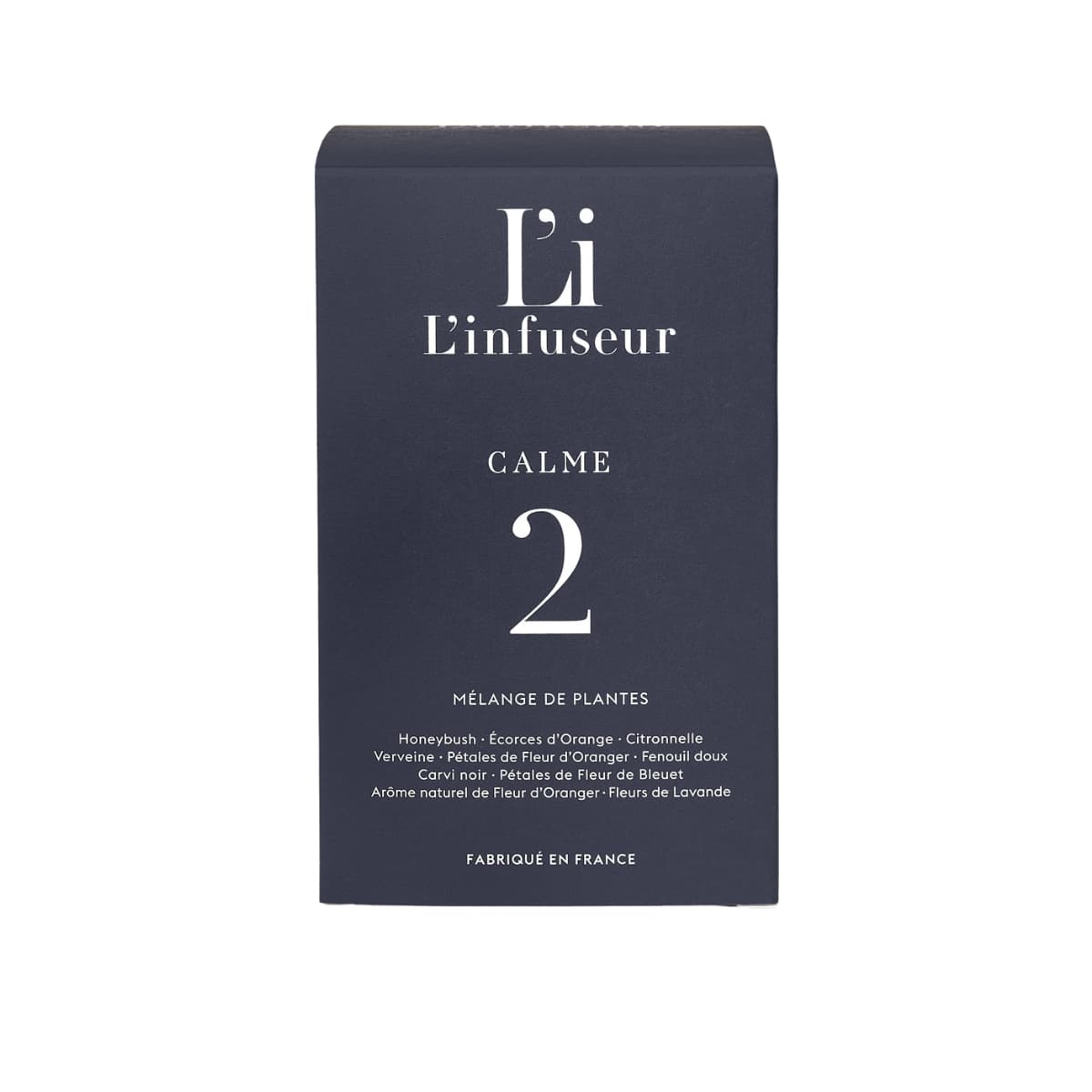 Infusion N°02 - Calme L'Infuseur boite infusettes