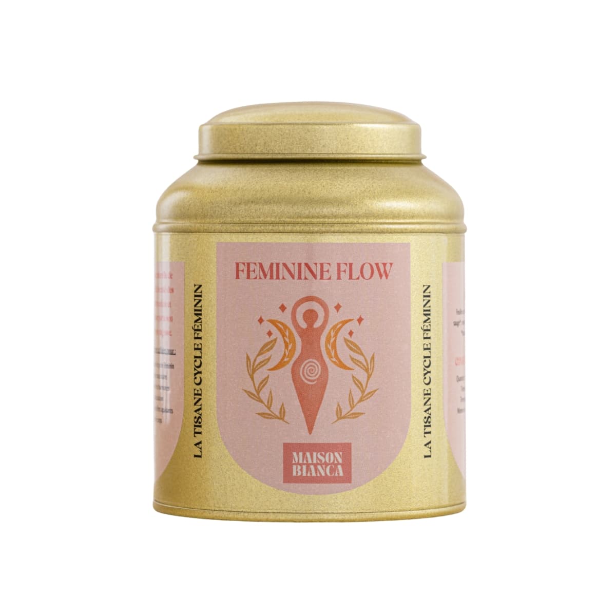 Boîte vrac 70g Tisane Cycle Féminin de Maison Bianca.