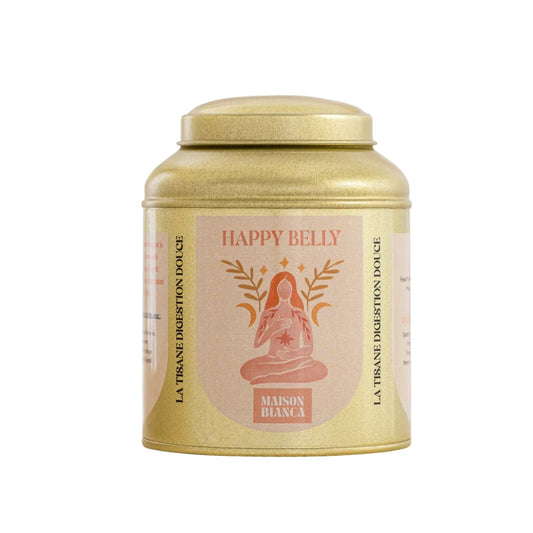 Boîte vrac 150g Tisane Digestion Douce de Maison Bianca.