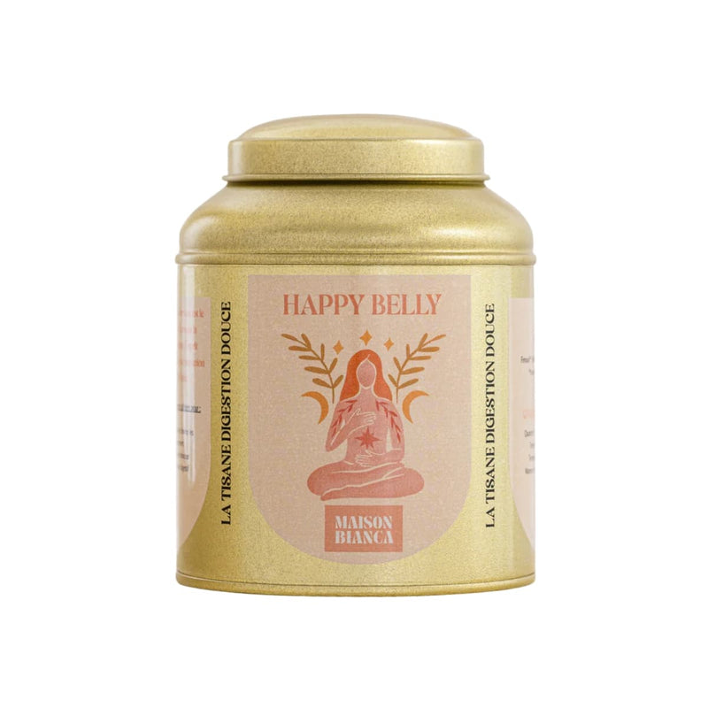 Boîte vrac 150g Tisane Digestion Douce de Maison Bianca.