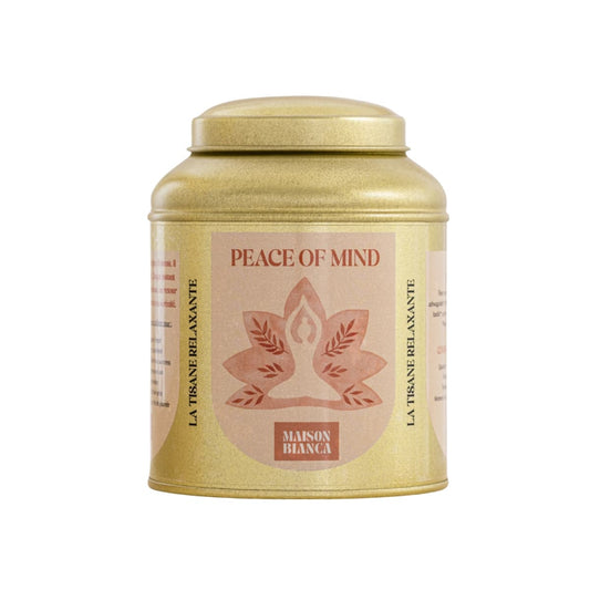 Boîte vrac 100g Tisane Relaxante de Maison Bianca.