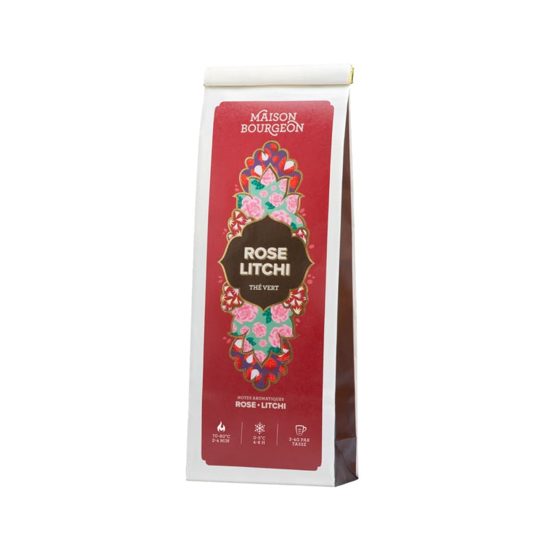 Sachet 100g Rose Litchi de Maison Bourgeon.