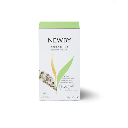 Boîte 25 infusettes Peppermint de Newby Tea.