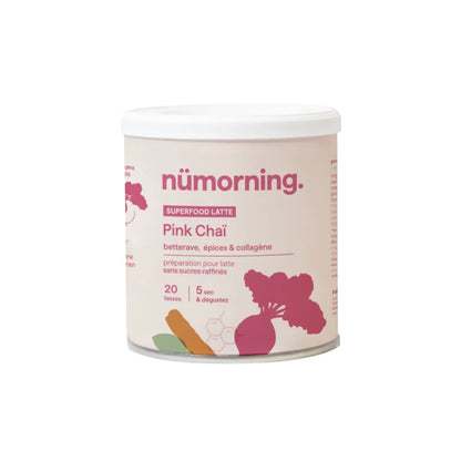 Boîte de 125g Pink Chaï de Nümorning.