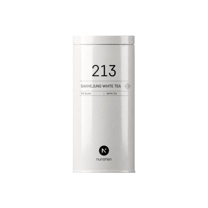 Thé blanc Sakhejung White Tea n°213, Nunshen, Boîte métal 60g