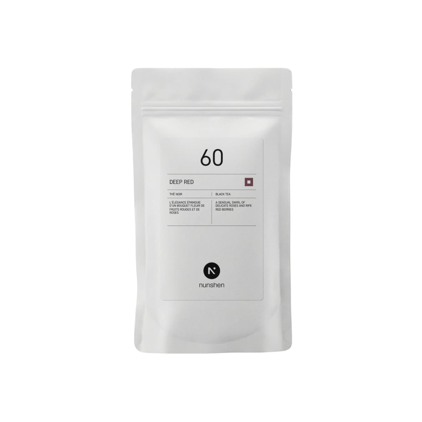 Thé noir Deep Red n°60, Nunshen, Vrac 100g, Nunshen