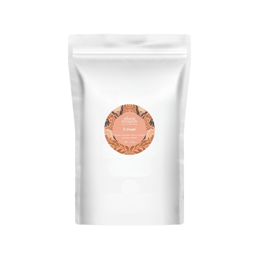 Infusion Ô Fresh de Maison Bourgeon vrac 100g.